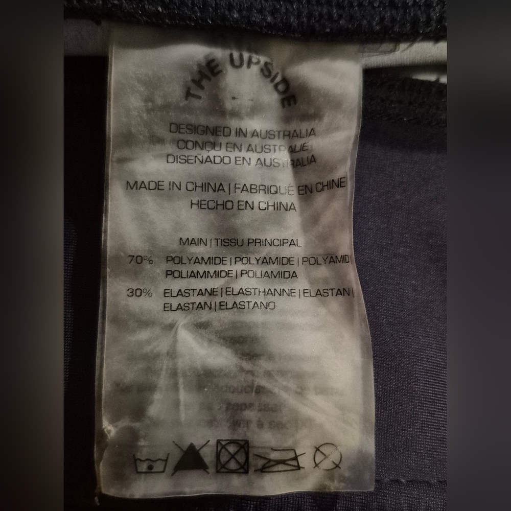 The Upside Seawater Dip-Dyed Leggings Midi 10 EUC - Picture 14 of 16